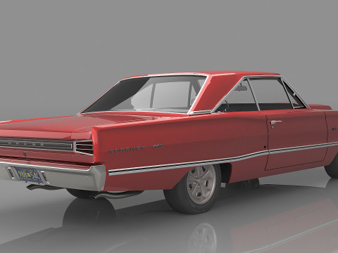 1967 Dodge Coronet 3D मॉडल