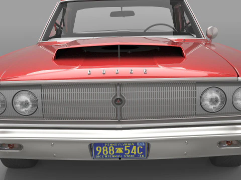 1967 Dodge Coronet 3D Model