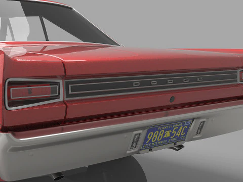 1967 Dodge Coronet 3D Model