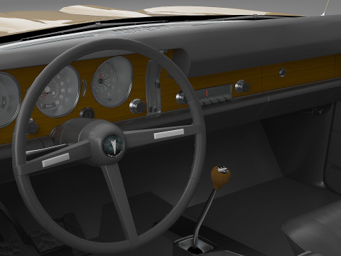1968 Pontiac GTO Model 3D