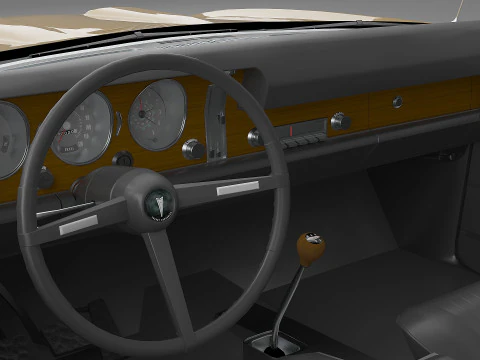 1968 Pontiac GTO 3D Model