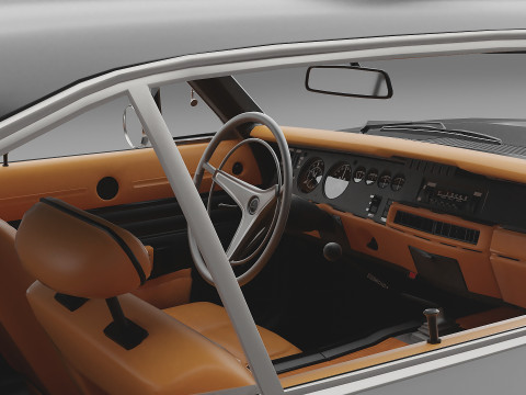 1969 Dodge Charger R-T 3D Model