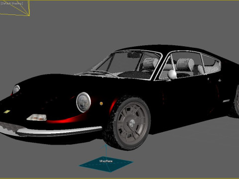 1969 Ferrari Dino 246 GT Modelo 3D