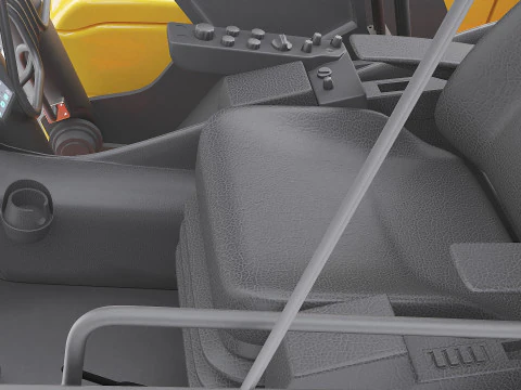 John Deere Construction 180G Digger Excavator 3D Model