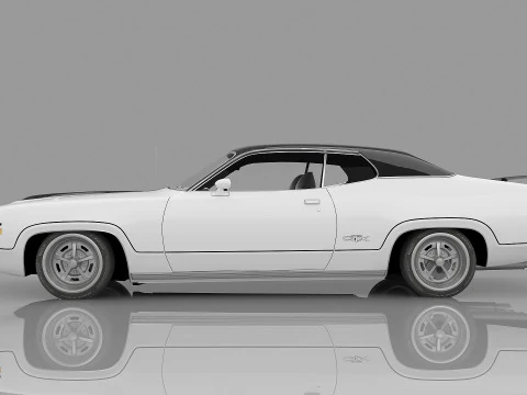 1971 Plymouth GTX 426 Hemi 3D Model