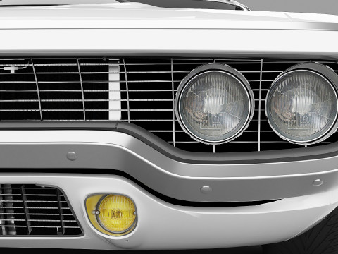 1971 Plymouth GTX 426 Hemi Model 3D