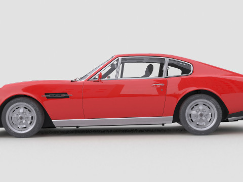 1977 Aston Martin V8 Vantage 3D Модель