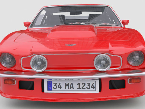 1977 Aston Martin V8 Vantage 3D Модель