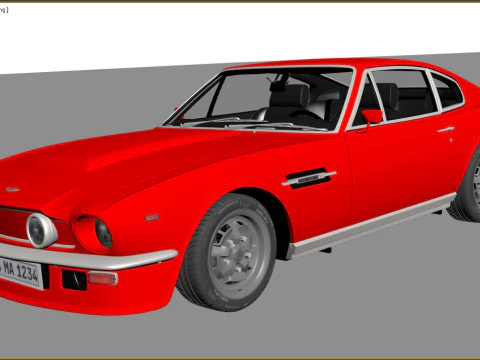 1977 Aston Martin V8 Vantage 3D Model