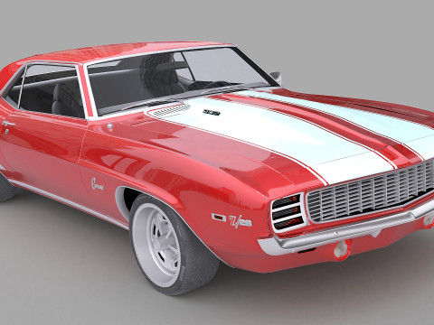 1969 Chevrolet Camaro Z28 3D Model
