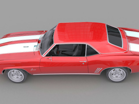 1969 Chevrolet Camaro Z28 3D Model