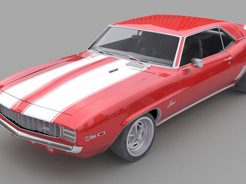 1969 Chevrolet Camaro Z28 3D Model