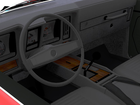 1969 Chevrolet Camaro Z28 3D Model