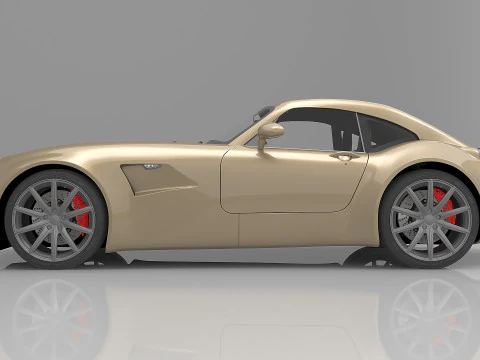 2010 Wiesmann GT MF5 3D Model