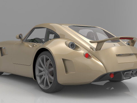 2010 Wiesmann GT MF5 3D Модель