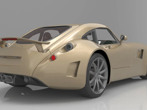 2010 Wiesmann GT MF5 3D Model