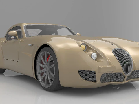 2010 Wiesmann GT MF5 3D Model