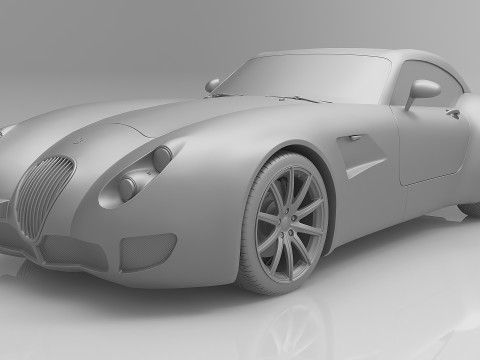 2010 Wiesmann GT MF5 3D Модель