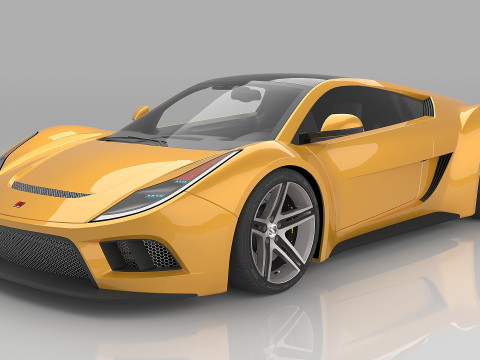 2010 Saleen S5S Raptor Modèle 3D