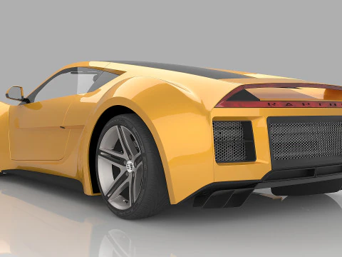 2010 Saleen S5S Raptor 3D Model