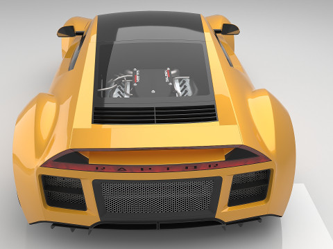 2010 Saleen S5S Raptor 3D Model