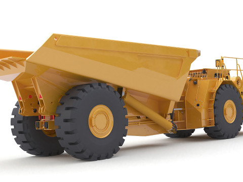 Articulated Mining Truck 3D 模型