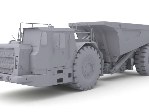 Articulated Mining Truck 3D 模型