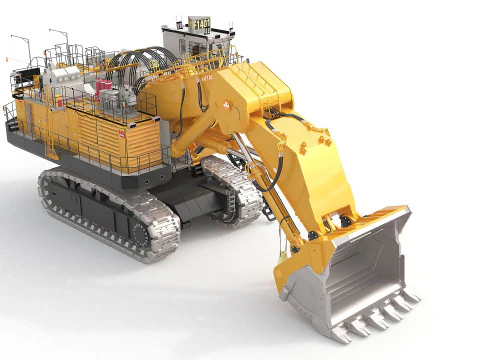 Hitachi F1401 Ex8000 3D Model
