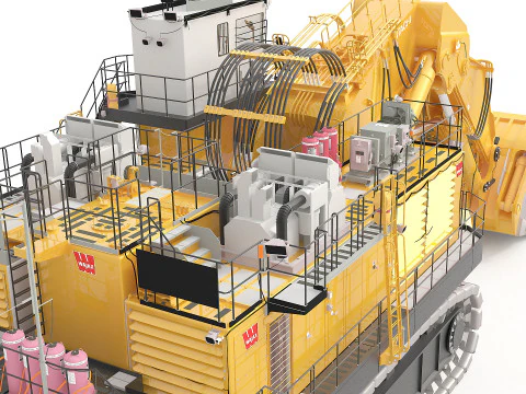Hitachi F1401 Ex8000 3D Model
