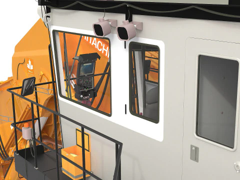 Hitachi F1401 Ex8000 3D Model
