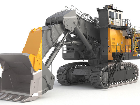Hitachi F1401 Ex8000 Model 3D