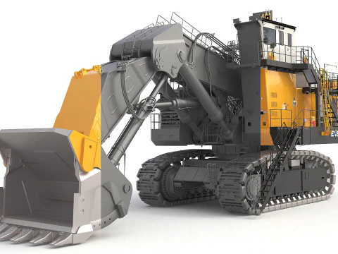 Hitachi F1401 Ex8000 3D Model