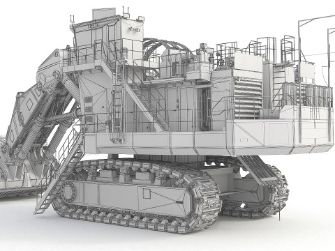 Hitachi F1401 Ex8000 Model 3D