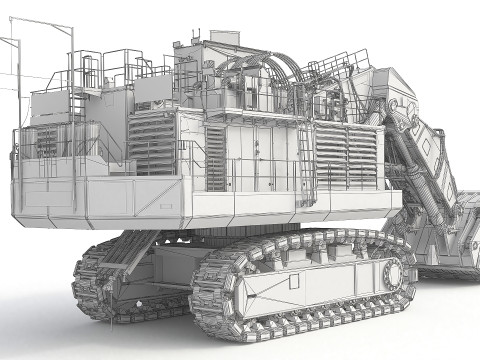 Hitachi F1401 Ex8000 Model 3D