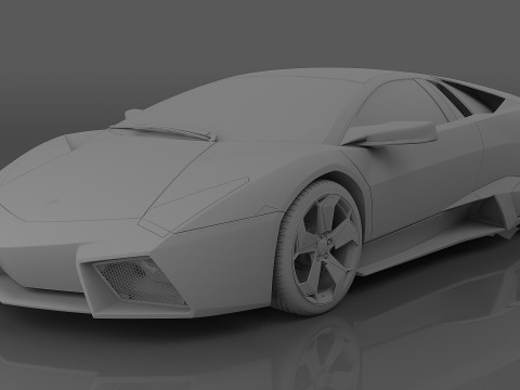 2008 Reventon SLOD Modello 3D