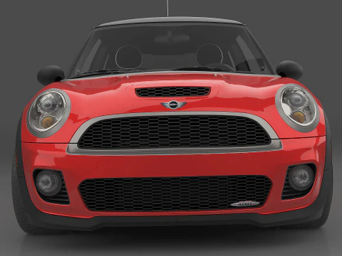 2009 MINI John Cooper Works 3D Model
