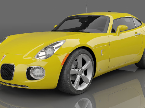 2009 Pontiac Solstice GXP Model 3D