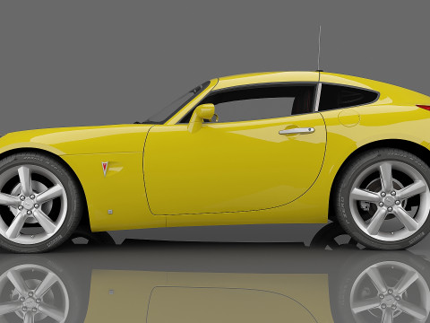 2009 Pontiac Solstice GXP 3D Model