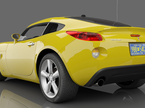 2009 Pontiac Solstice GXP 3D Model