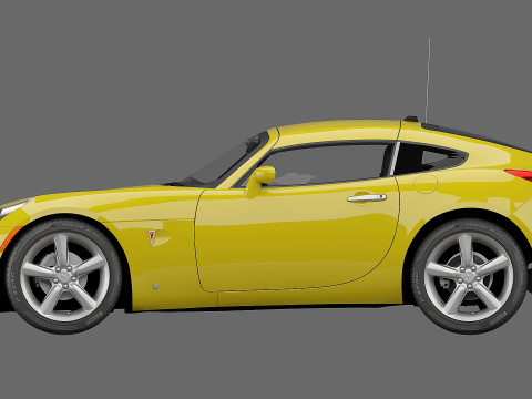 2009 Pontiac Solstice GXP 3D Model