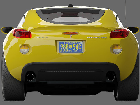 2009 Pontiac Solstice GXP 3D Model