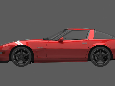1996 Chevrolet Corvette Grand Sport 3D Model