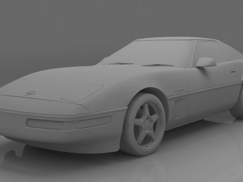 1996 Chevrolet Corvette Grand Sport 3D Model