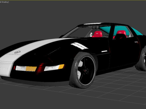 1996 Chevrolet Corvette Grand Sport 3D Model
