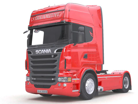 Truk Scania R730 Model 3D