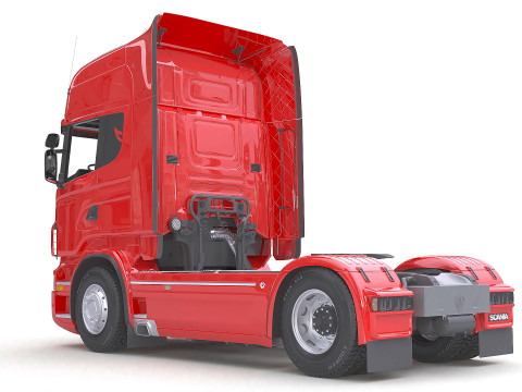 Scania R730 Truck 3D Model