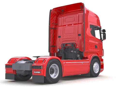 Scania R730 Truck 3D Model