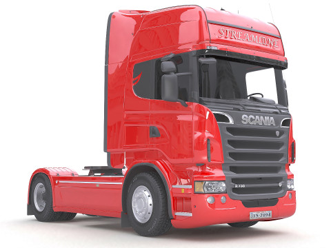 Scania R730 Truck 3D Model