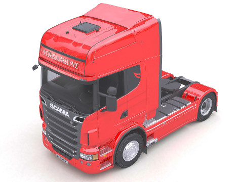 Scania R730 Truck 3D Model