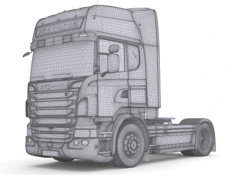 Scania R730 Truck 3D Model